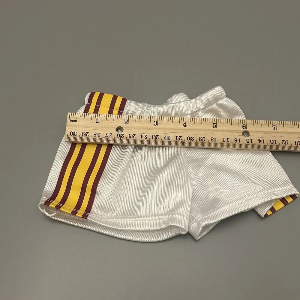 Build A Bear NBA Cleveland Cavaliers White Jersey and 2 Shorts and Shoes